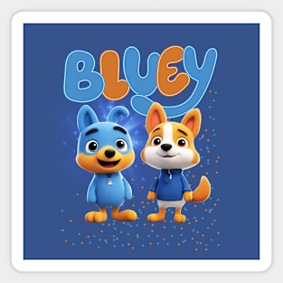 Bluey and Bingo Magnet